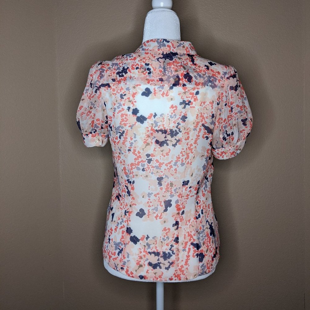ELLE Ruffle-collar Blouse - Picture 2 of 3
